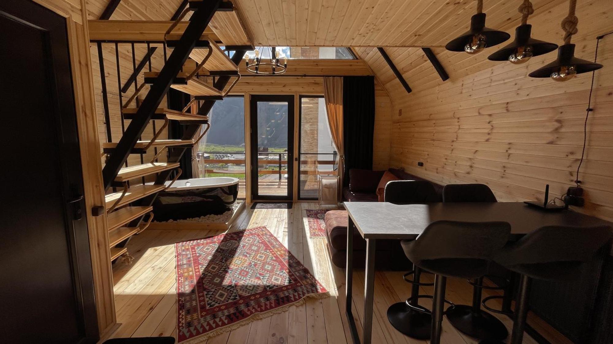 Outdoor Cottages Kazbegi Camera foto