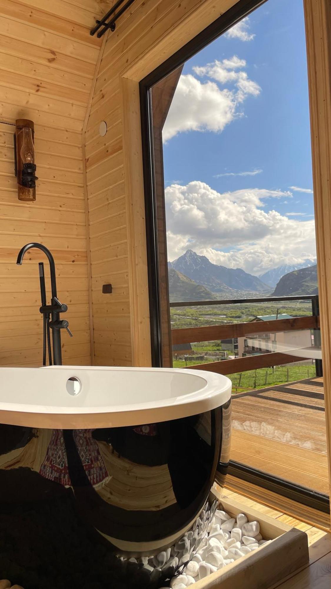 Outdoor Cottages Kazbegi Camera foto